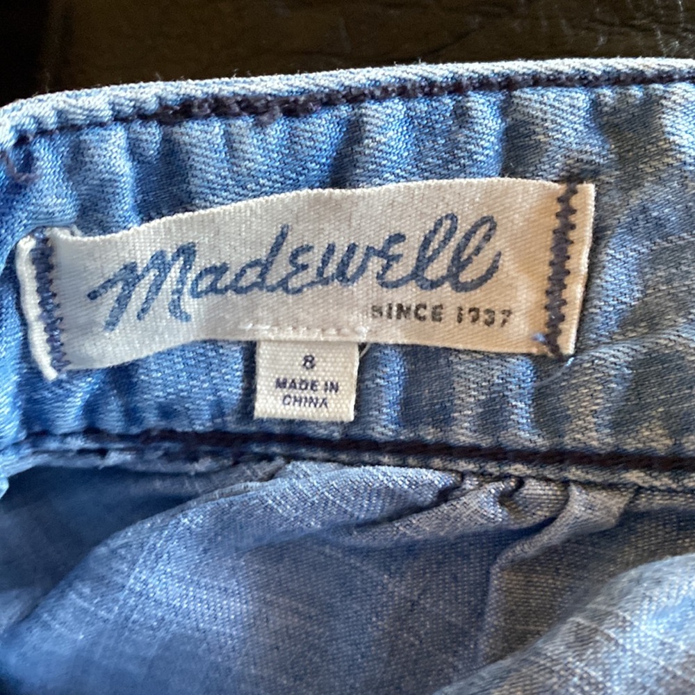 Madewell Blue Denim Skirt - Picture 5 of 7